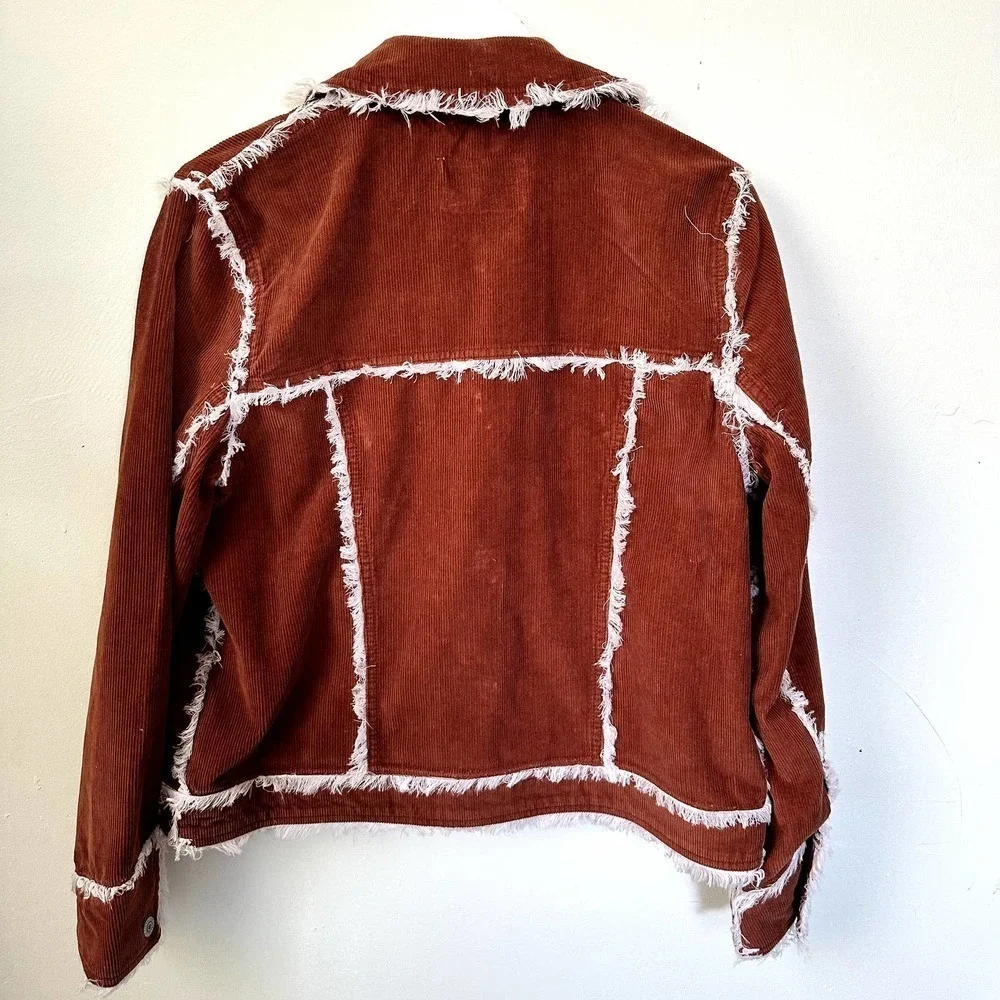 Free People Heartland Workwear Corduroy Jacket Size Small